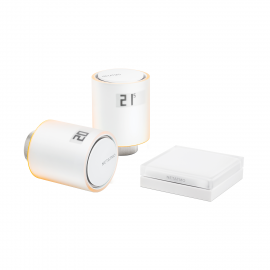 Netatmo Starter Pack, Contine 2 Capete Termostat Netatmo + 1 Releu